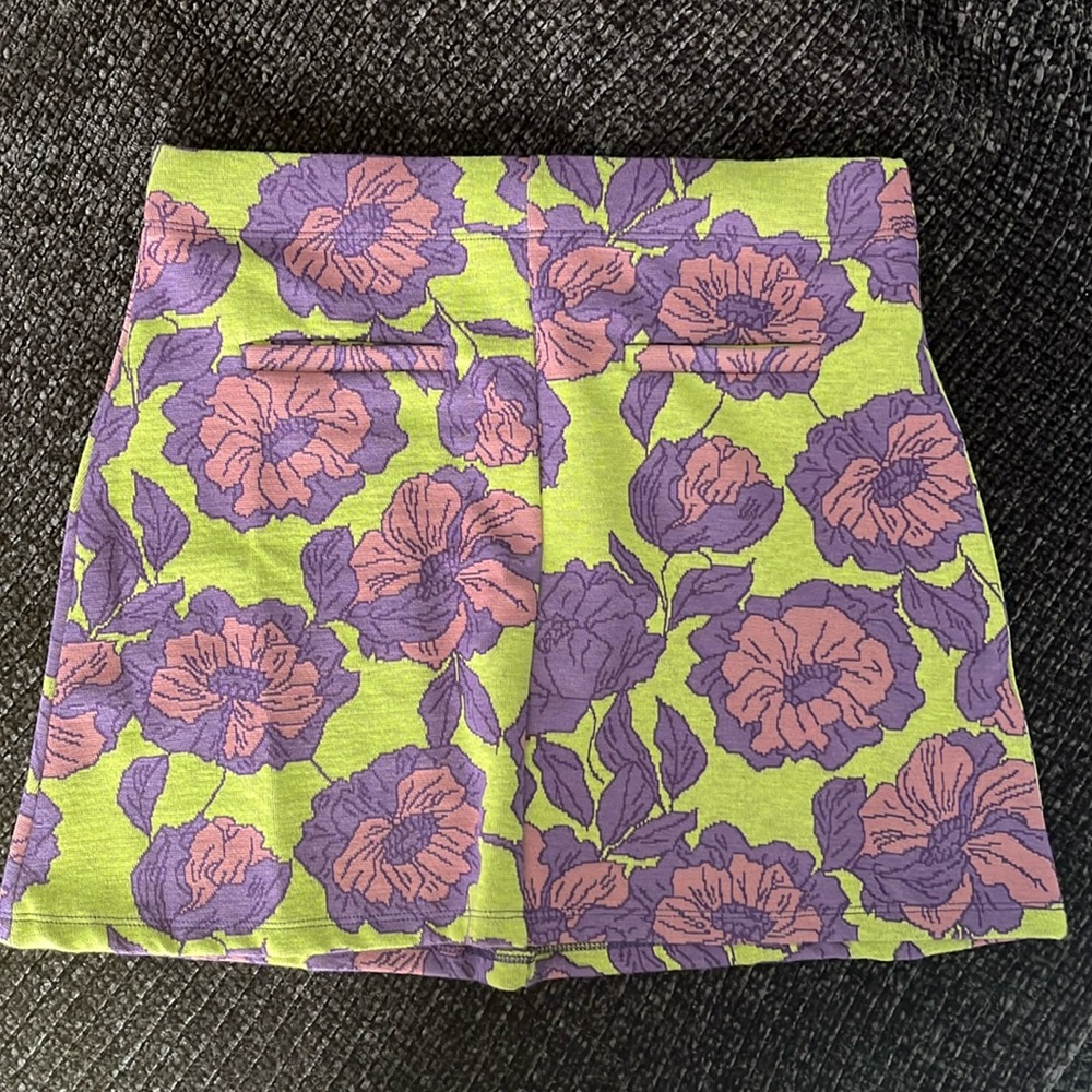 Zara flower skirt